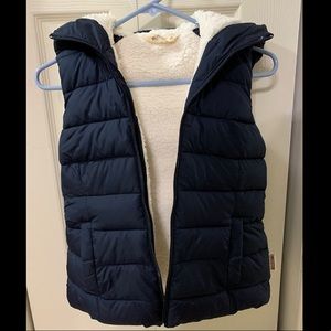 Hollister Winter Vest Size Small
